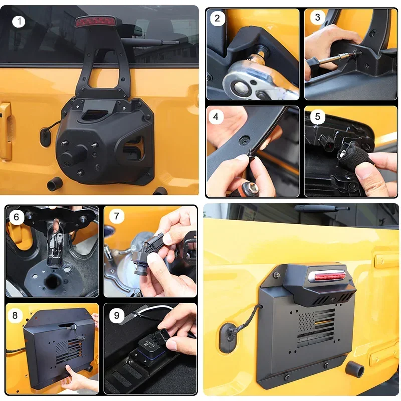 Алюминиевая задняя дверь выхлопная вентиляция декоративная крышка номерного