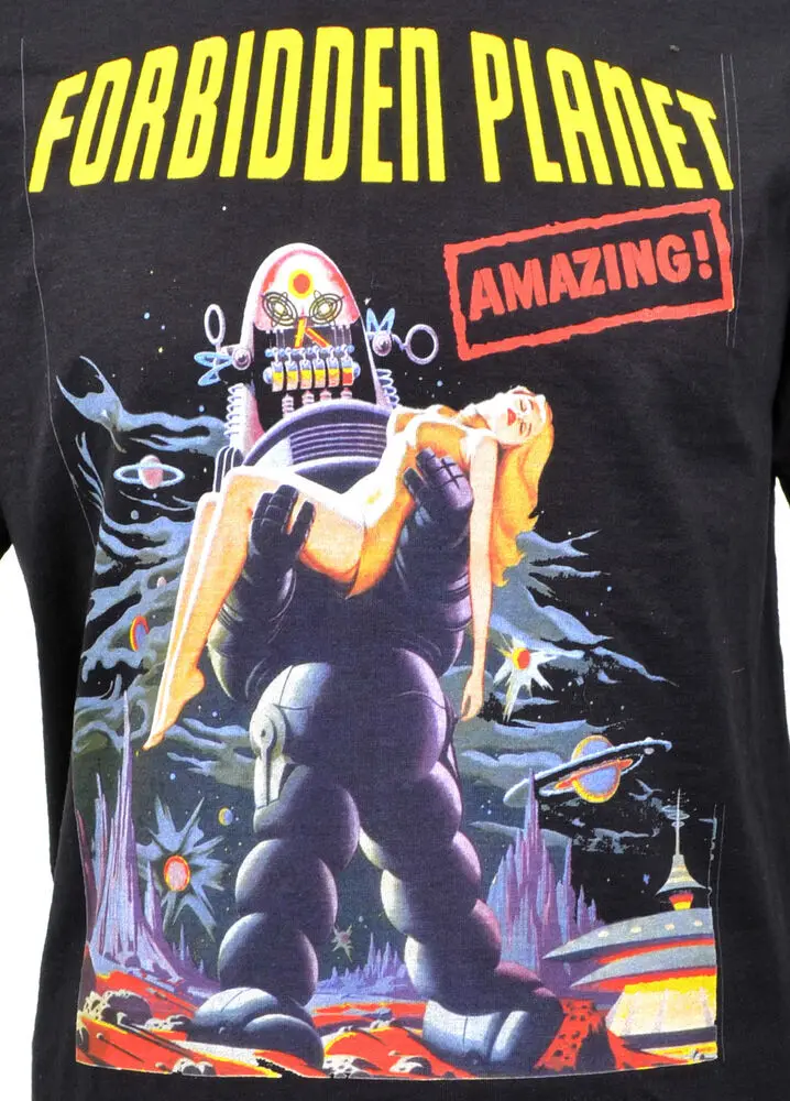 Мужская футболка с изображением запрещенной планеты Робби робот Анна Фрэнсис