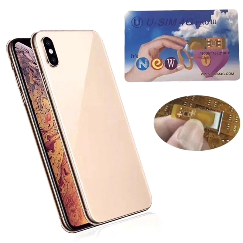 Разблокированная SIM-карта Usim 4GPro для Phone13/12/11/ProMax/XR Smart-расширяемый чип SIM-карт