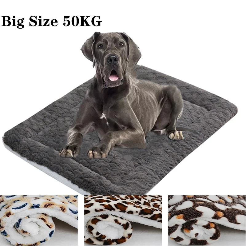 

Коврик для сна для домашних животных большого размера, теплая кровать для больших собак xxl, мягкий, строительный коврик для сна для щенков, м...