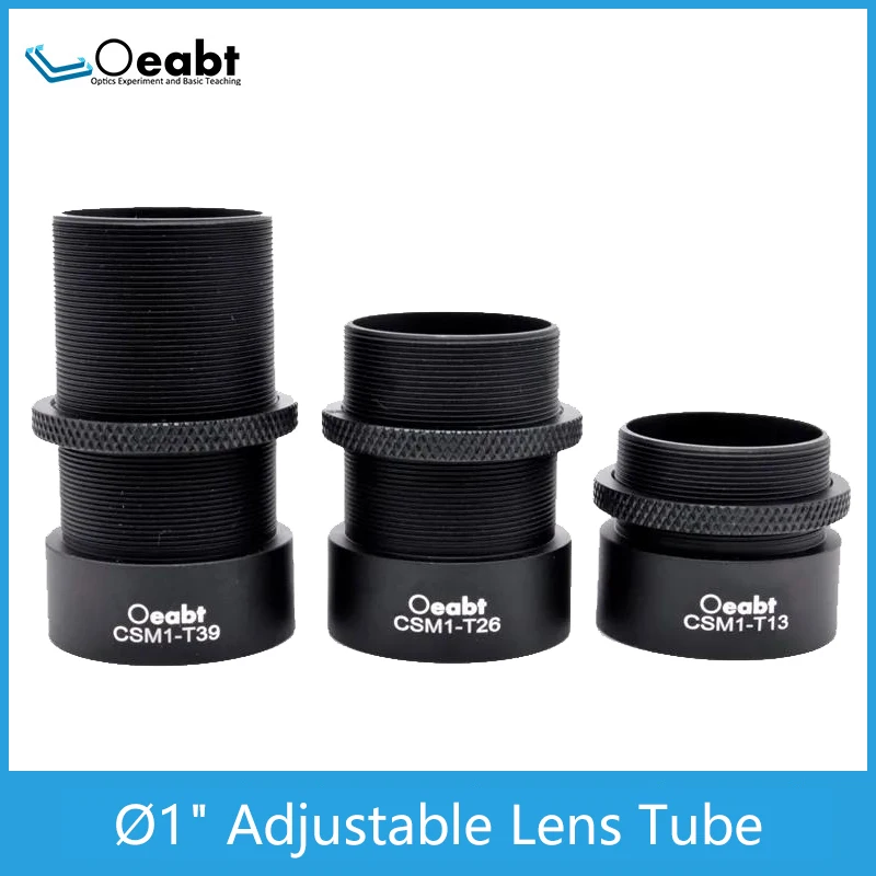

CSM1-T Series Adjustable Tube 1" Lens Tube SM1 Threaded Rotary Tube Optical Adjust Mounting Cylinder