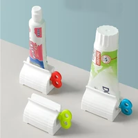 1pcs manual clip toothpaste dispenser squeezer toothpaste holder organizer hair dye cosmetic creative squeezer bathroom supplies