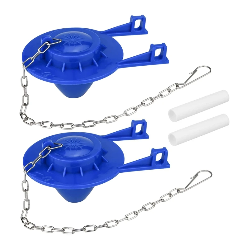 

2 Pcs Toilet Flapper Upgrade PVC Material 2 Inch Universal Compatible With American Standard Toilet Tank