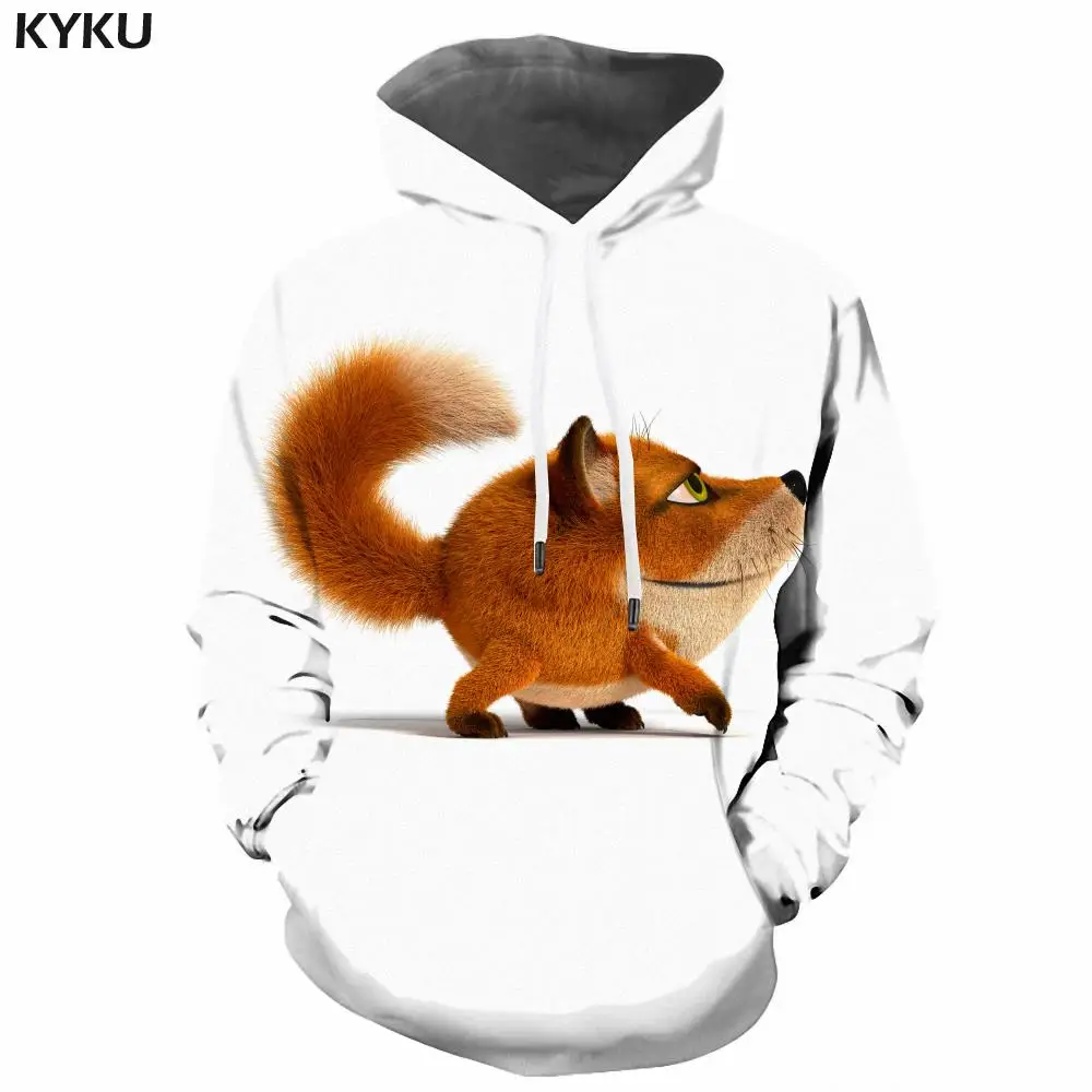 

Толстовка мужская с 3D-принтом, свитшот с капюшоном в стиле хип-хоп, Повседневная белая уличная одежда в стиле Харадзюку С аниме, пуловер в стиле унисекс