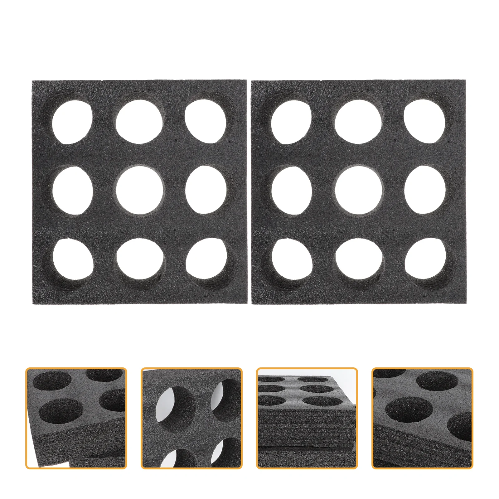 

2Pcs Tray Beverage Cup Tray Takeout Drink Holder Cup Holder Drink Carrier Tray for Coffee Drink Shop Home