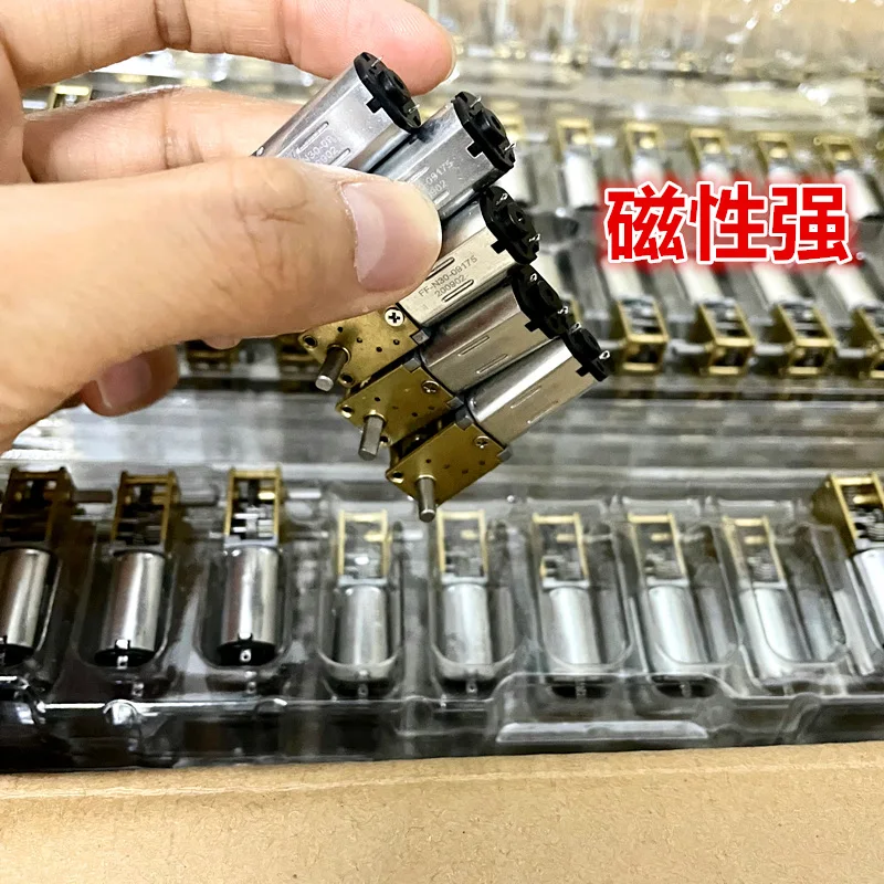 DC3V-12V 135 об/мин-580 об/мин Micro N30 цельнометаллический редукторный двигатель