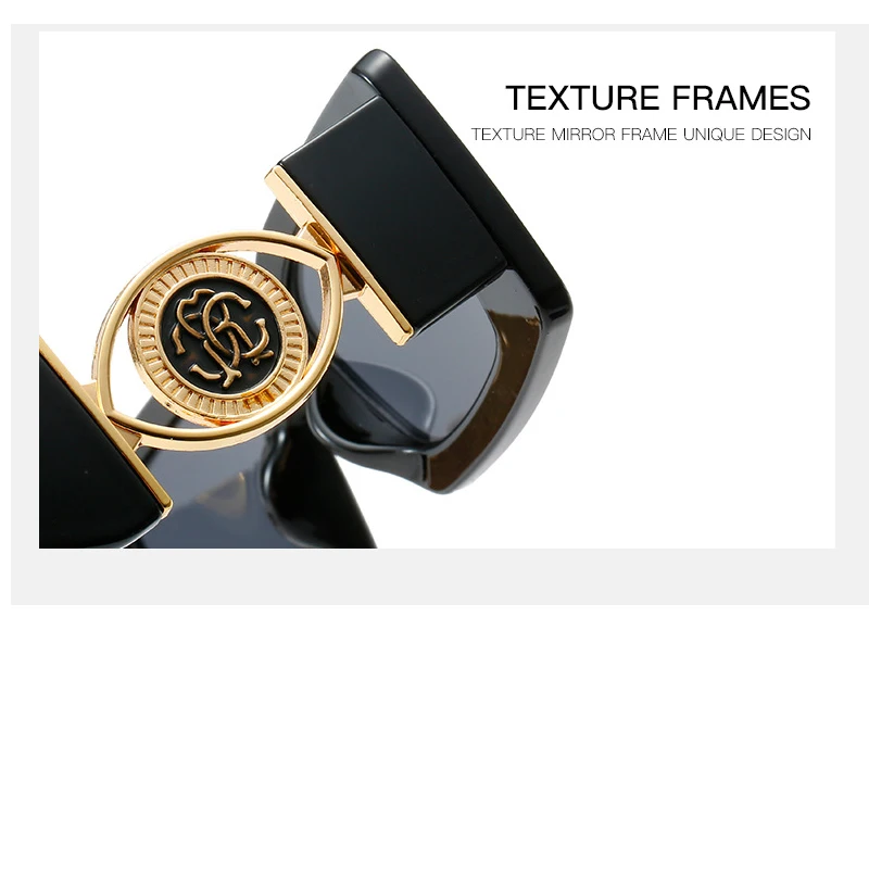 MIZHO модные прямоугольные солнцезащитные очки женские винтажные черные брендовые