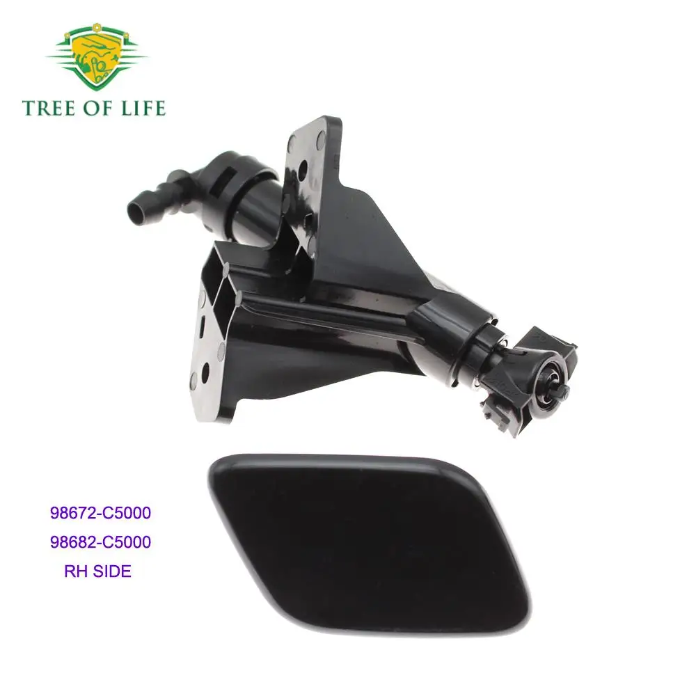 

Для KIA Sorento UM 2015 2016 2017 2018, новая правая и левая передняя фара, насадка для омывателя фар, распылитель для очистки фар с крышкой