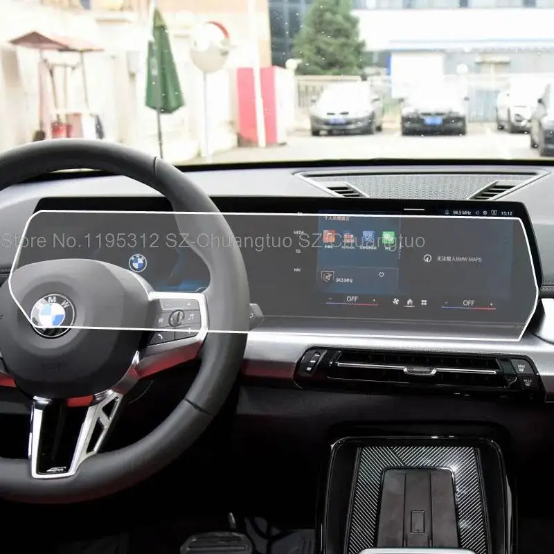 

ТПУ-пленка для защиты экрана для BMW U10 U11 X1 IX1 2023, Автомобильная GPS-навигация, фотоэкран, защита экрана от царапин