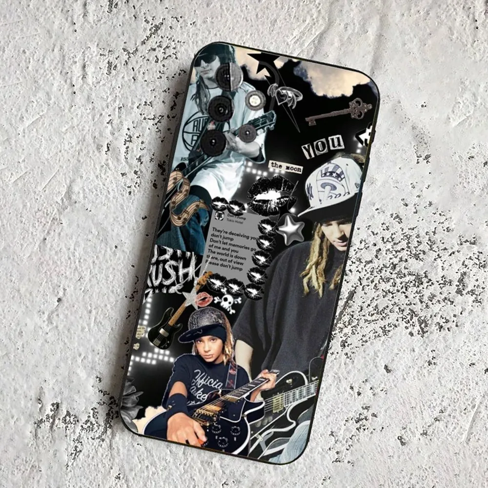 Мягкий черный Чехол T-Tom Bill K-Kaulitz Токио для телефона отеля Samsung Galaxy A13 21s 22 31 32 52 53 71 80