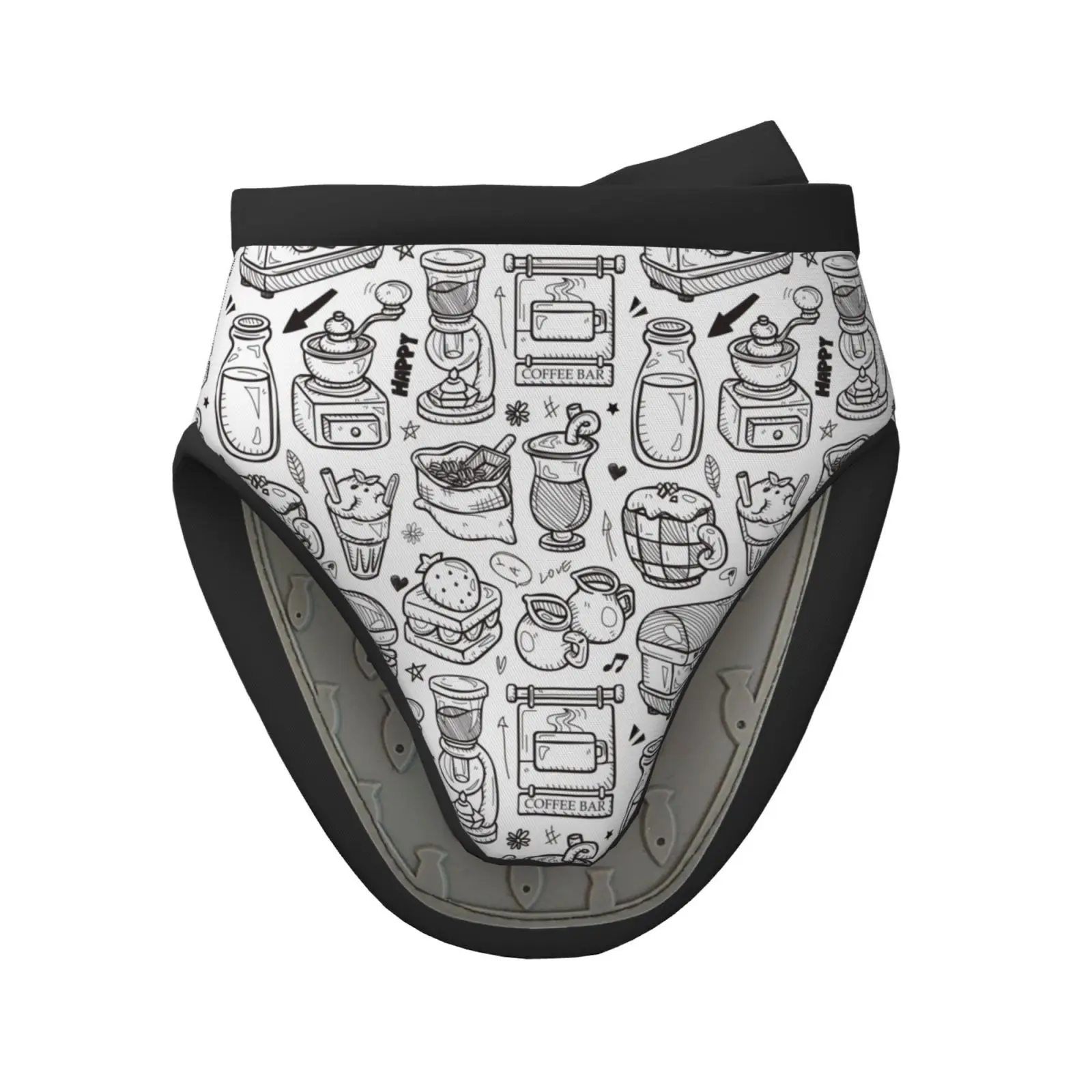 Перчатки для духовки силиконовый держатель кастрюли мини-рукавицы термостойкие