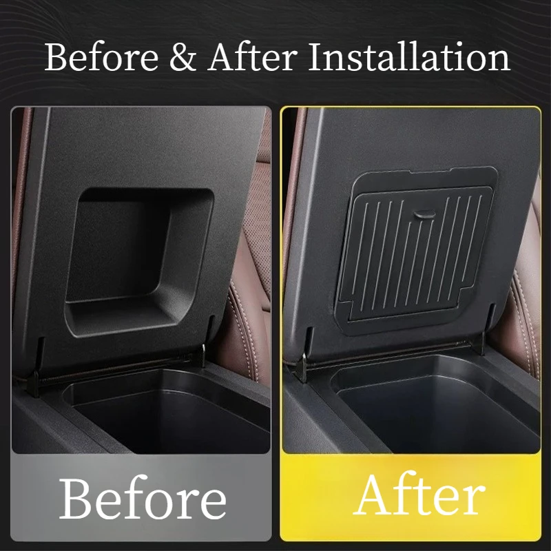 Фото Для Toyota Land Cruiser Prado LC250 2024-2026: Органайзер-бокс для хранения в центральной консоли, аксессуары для интерьера №2