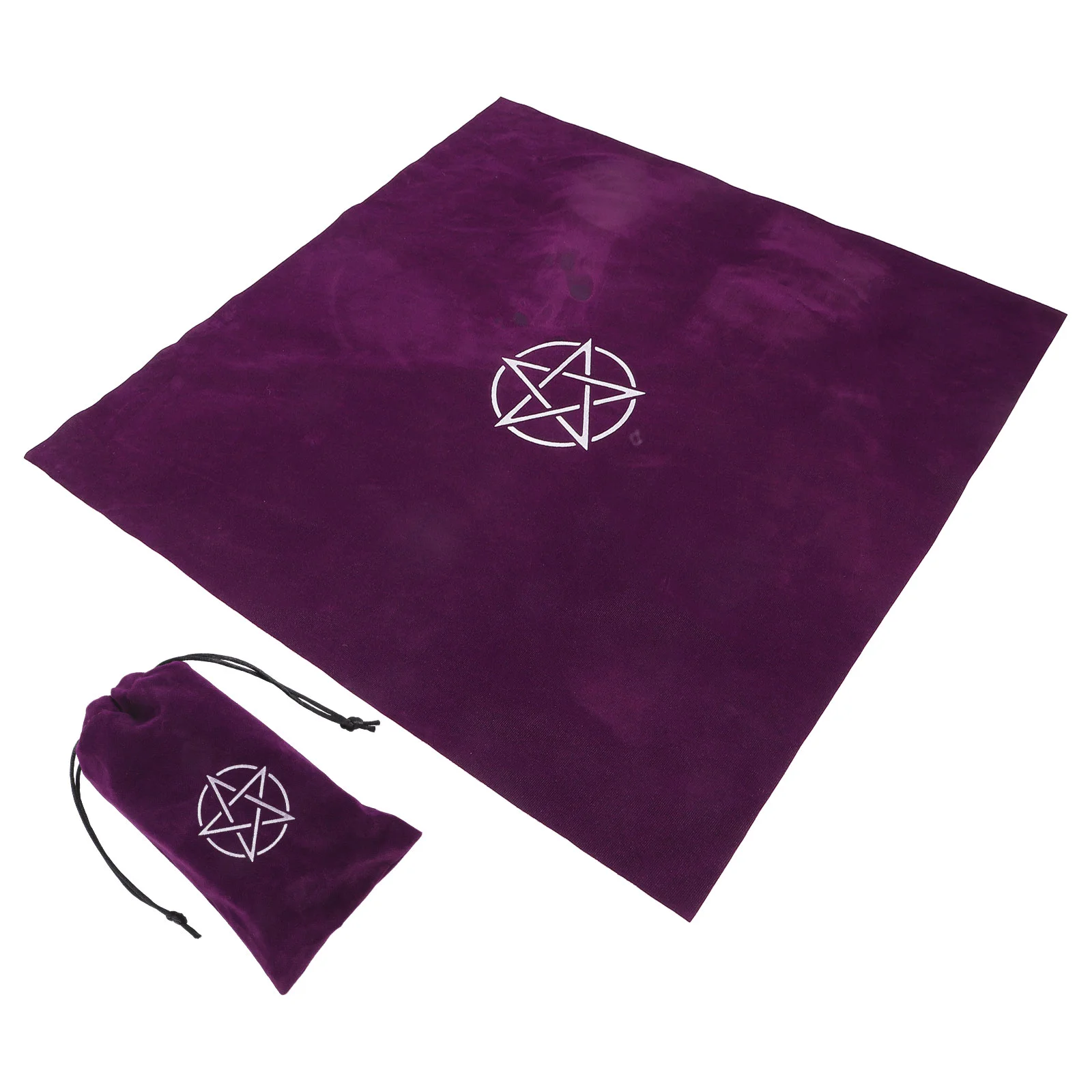 

1 Set Tarot Divination Desk Cloth Exquisite Tarot Divination Prop Astrology Prop