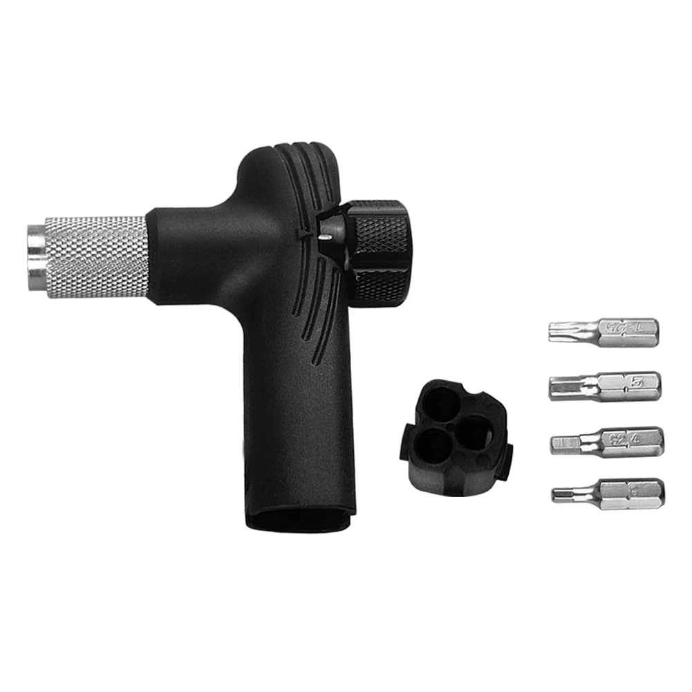 

Bicycle Bike Torque Wrench 4/5/6nm Torque Adjustable Bike Ratchet Wrench Set Multifunctional Portable Bicycle Maintenance Tool