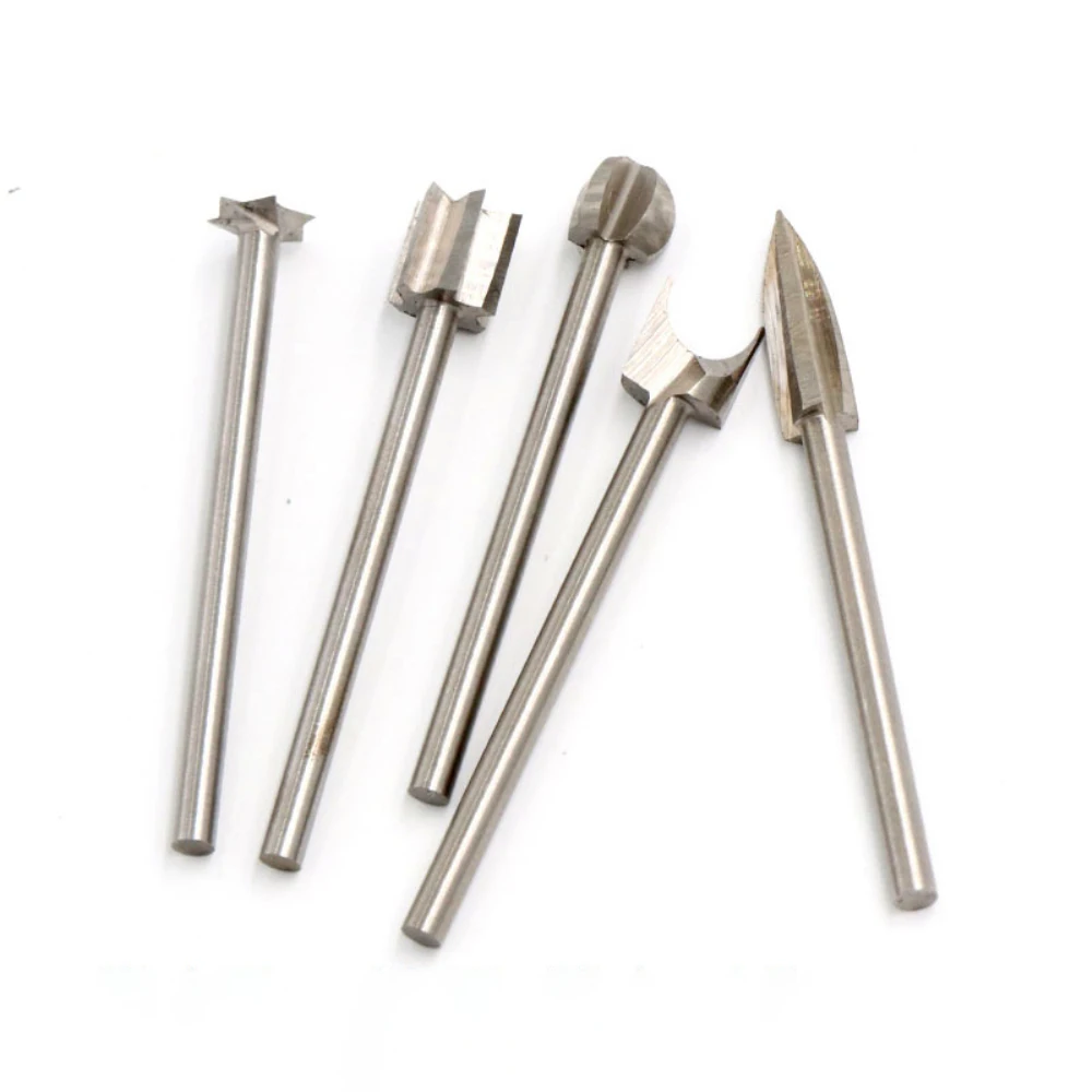 

Woodworking Carving High-Speed Steel Drill Bits Wood Grinding Engraving Milling Cutter Tools Professional Hand Tool Set