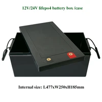 lifepo4 battery case box 12v 24v 105ah 180ah 200ah 280ah solar cells rv lifepo4 battery plastic box diy lifepo4 battery case
