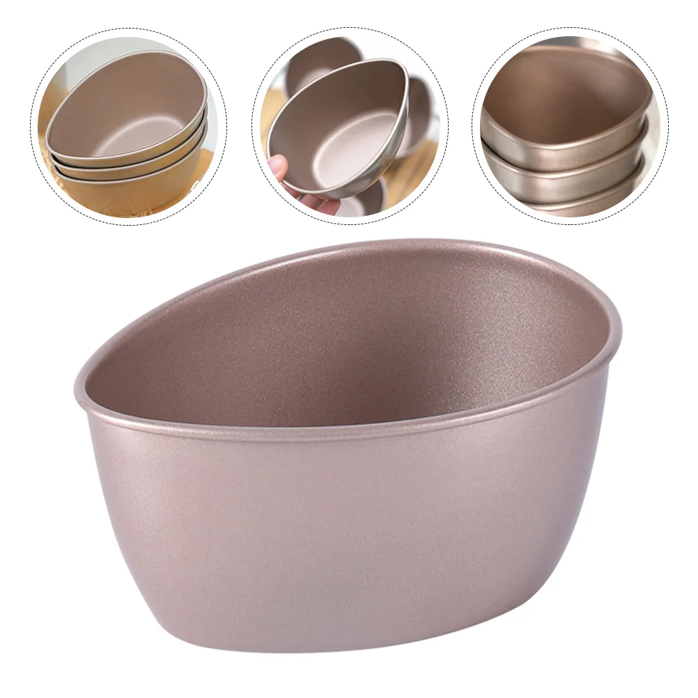 

Carbon Steel Steaming Bowl Non-Stick Steamed Egg Bowl Pudding Baking Cup