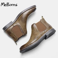 boots for men size 40 46 ankle boots new design shoes for men brands 2022 chelsea boots