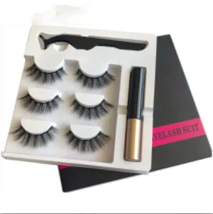 

Magnetic Eyelashes Eyeliner Eyelash Curler Set5 Magnet Natural Long Magnetic False Eyelashes With Magnetic Eyeliner
