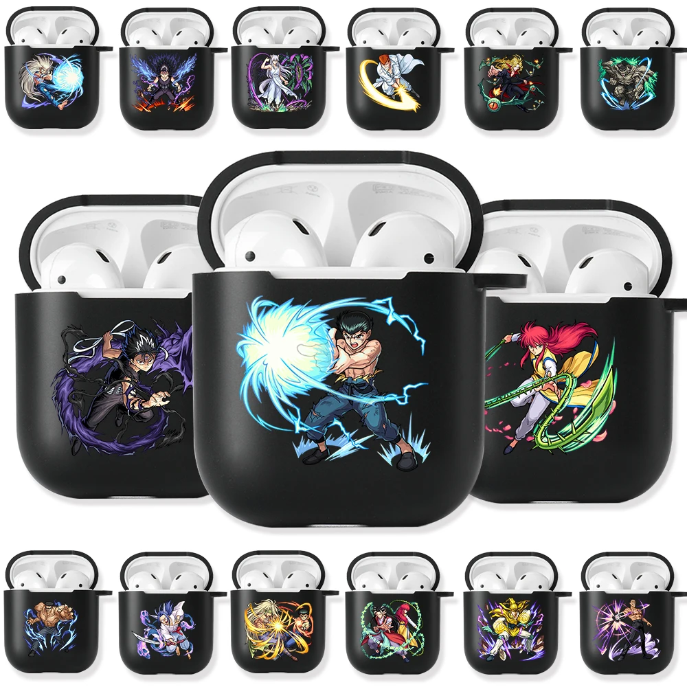 

Anime Yu Yu Hakusho Soft Silicone Case for Airpods Pro 3 2 1 Yuusuke Hiei Kurama Kazuma Botan Bluetooth Earphone Cases Cover