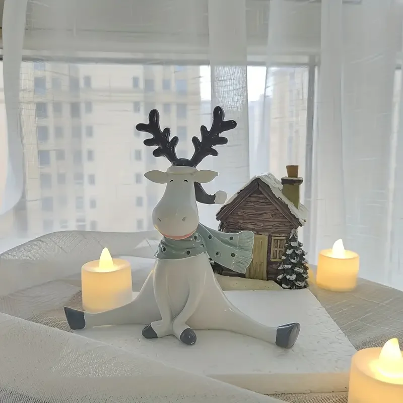 ЭРМАКОВА фигурки оленя из смолы скульптура лося коллекционная статуя украшение