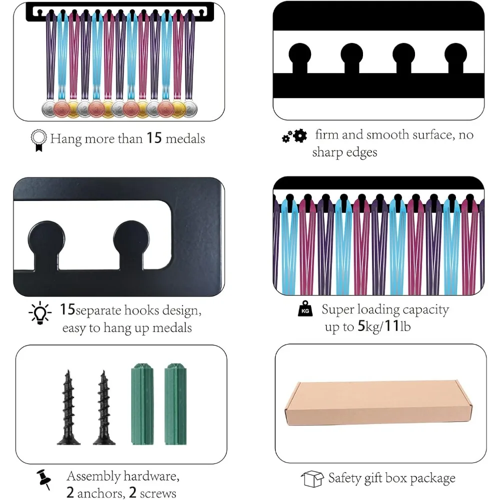 Держатель для медалей танцор вешалка подставка дисплея настенная стойка декор