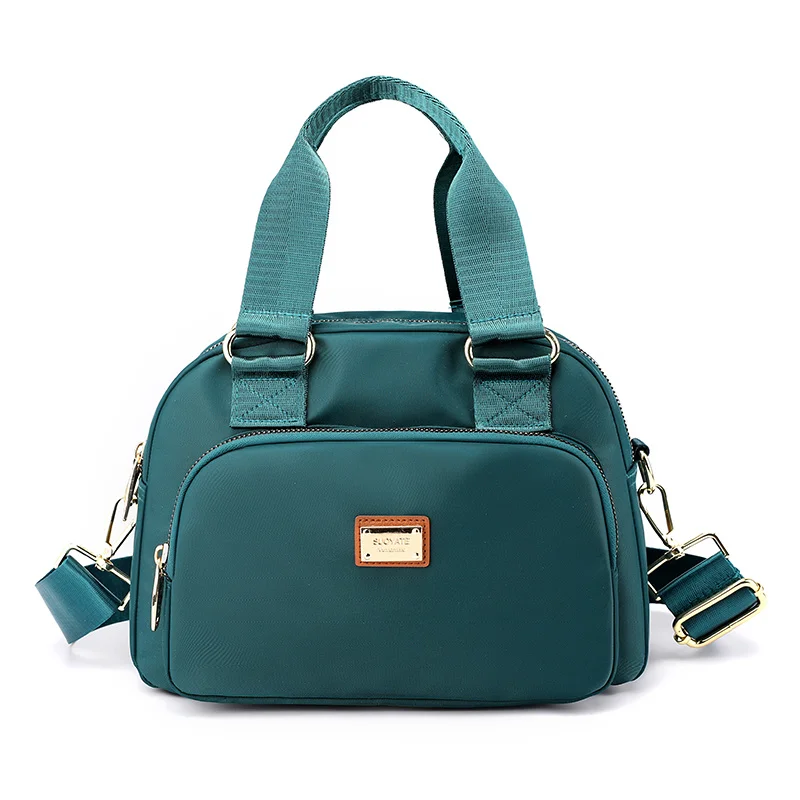 

Роскошные нейлоновые сумки на плечо для женщин, миниатюрный мессенджер, повседневная Водонепроницаемая дамская сумочка-тоут через плечо