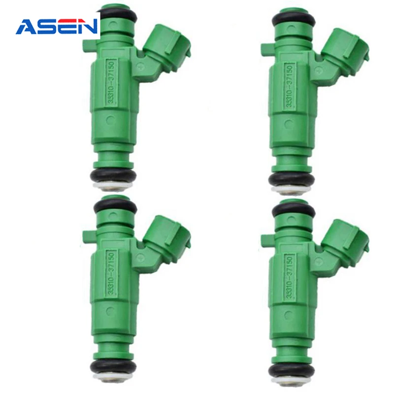 

4pcs/lot 35310-37150 New Fuel Injector Fit For Hyundai Kia Sonato Snata Fe Tiburon Tucson Optima Sportage 2.5 2.7 L 3531037150