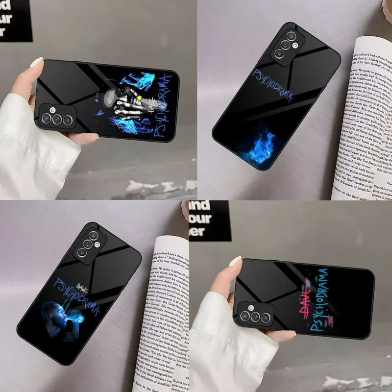 

Чехол UK Grime с Дейвом психодрамой для телефона Samsung S23, S30, S21, S20, S22, S9, S10E, Note 20, 10 Pro, Ultra Plus, стеклянный дизайнерский чехол-накладка