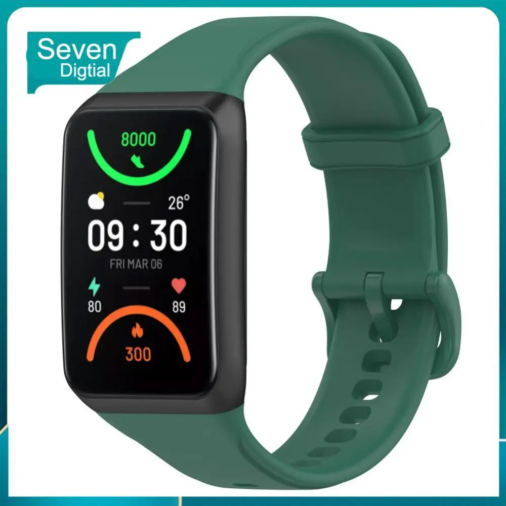 

Sweat Proof Replacement Wrist Strap Waterproof Tpu Watchband Soft Silicone Strap For OPPO Band 2