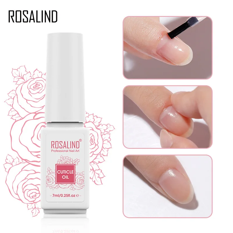 

Масло для кутикулы Rosalind, розовое питательное масло, подвески для ногтей, увлажняющее средство для защиты кожи ногтей