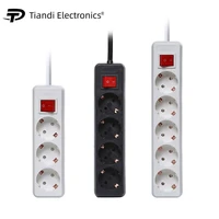 eu standard 3 4 5 hole socket home appliance control electrical sockets electrical outlets multiple eu plug