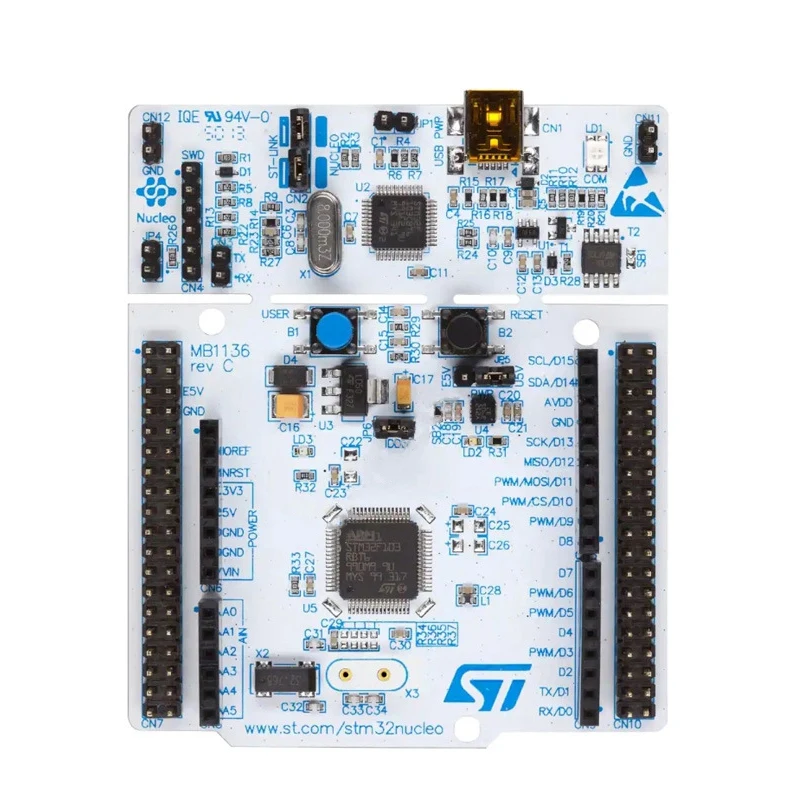 

NUCLEO-F072RB Development Board STM32F072RBT6 Evaluation Board