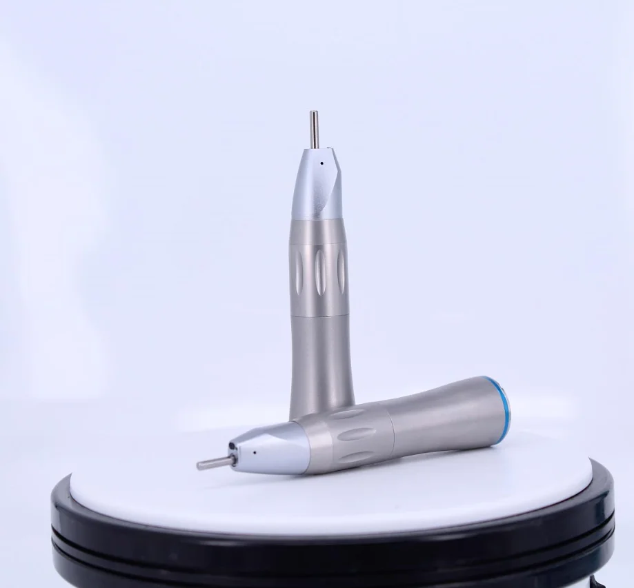 

China Straight Handpiece 1:1 X65L Inner Water Simple Spray Polishing Dental Equipment With Fiber Optic