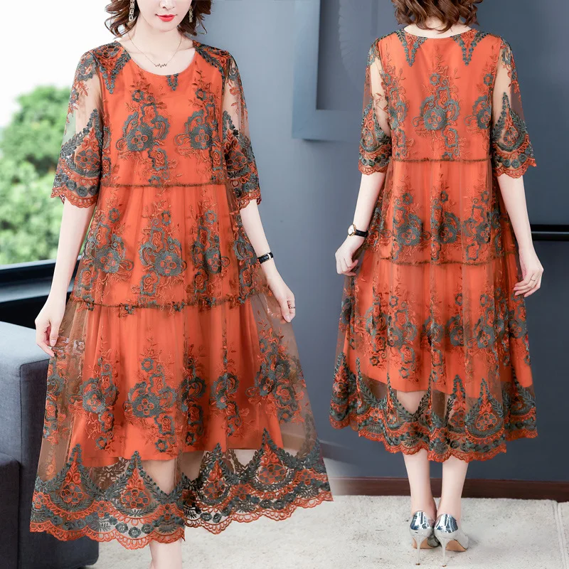 

2022 lace women cheongsam asian bride wedding evening party dresses qipao mesh dress gown formal vestidos oriental dress