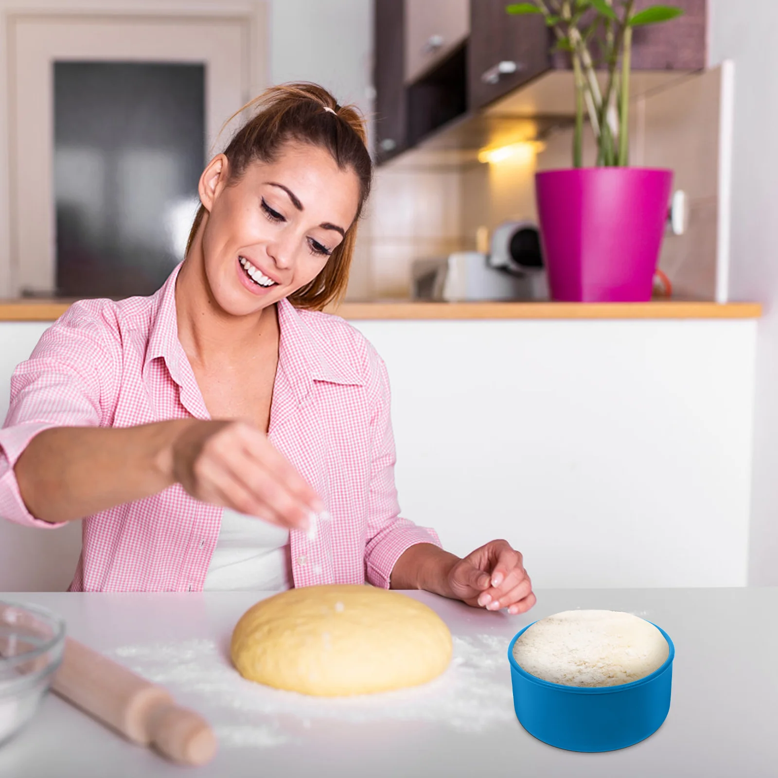 Контейнер для брожения теста пиццы аксессуары миска кухонный аксессуар удобные