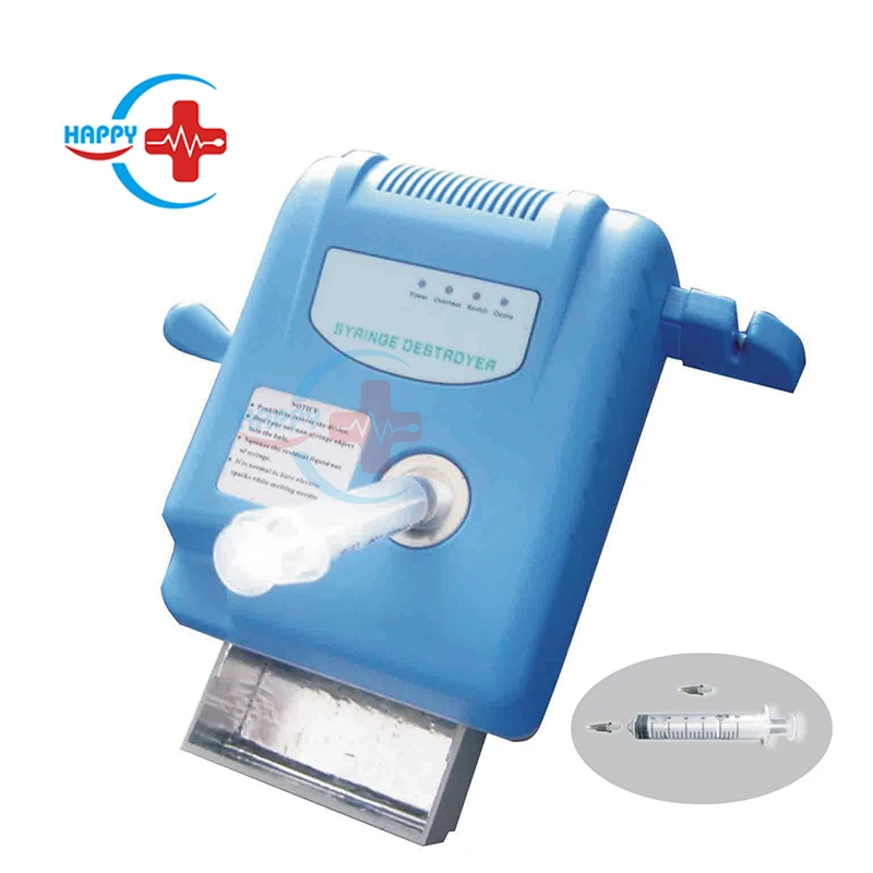 

HC-G048B Advanced Hospital equipment syringe burner and infusion tube cutting machine