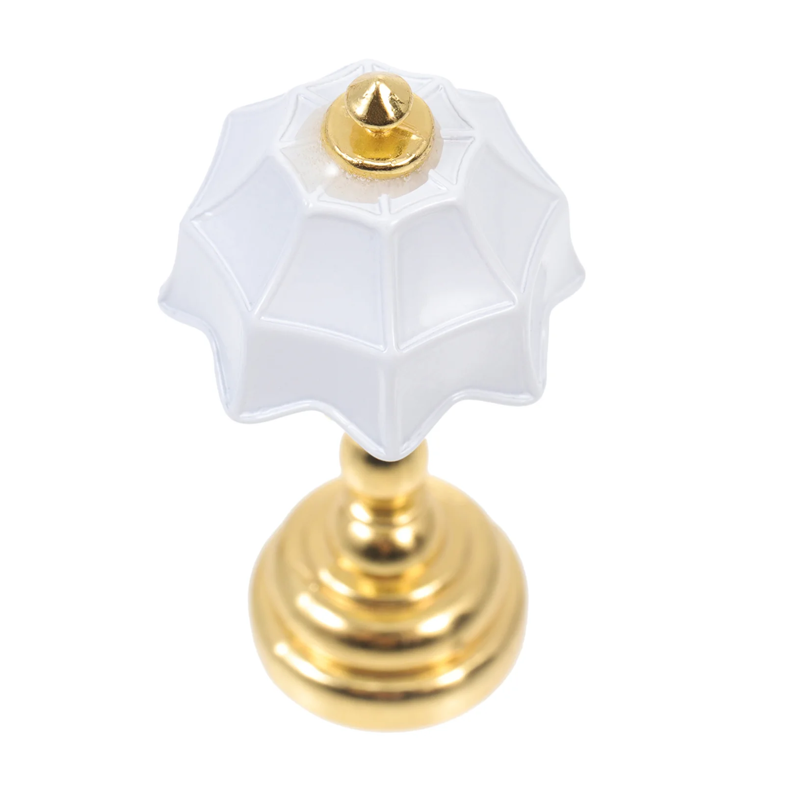 

Dollhouse Table Lamp Creative Mini Decor Vintage Bedside Light Adornment Terrarium Fogger Ornaments Miniature Furniture Model