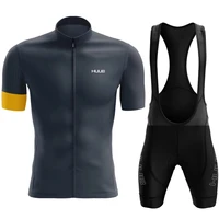 huub bike cycling jersey set 2022 mens summer short sleeve mountain uniform ropa ciclismo cycling maillot cycling clothing suit