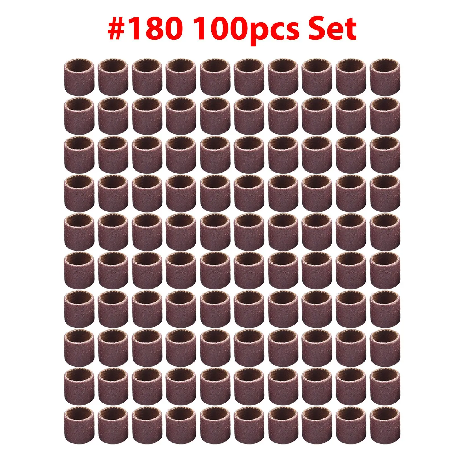 Комплект шлифовального барабана 1/2 дюйма 100 шт. карборундовые вращающиеся