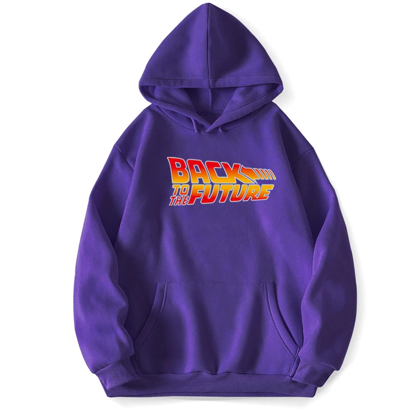 

Толстовка унисекс с надписью «Назад в будущее»