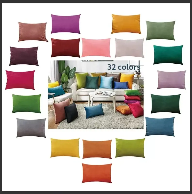 

Бархатные декоративные подушки для дивана, гостиной, Housse De Coussin 45*45, декоративные подушки, скандинавский Декор