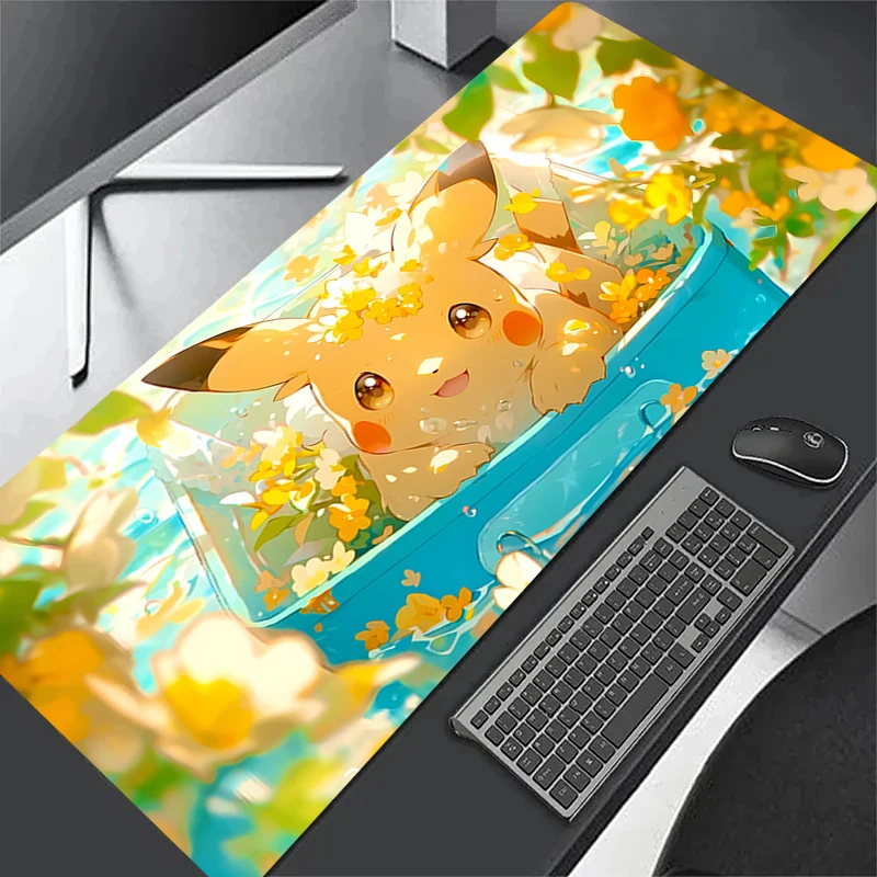 Коврик для мыши P-Pikachu Нескользящий Резиновый коврик игровые коврики ноутбука