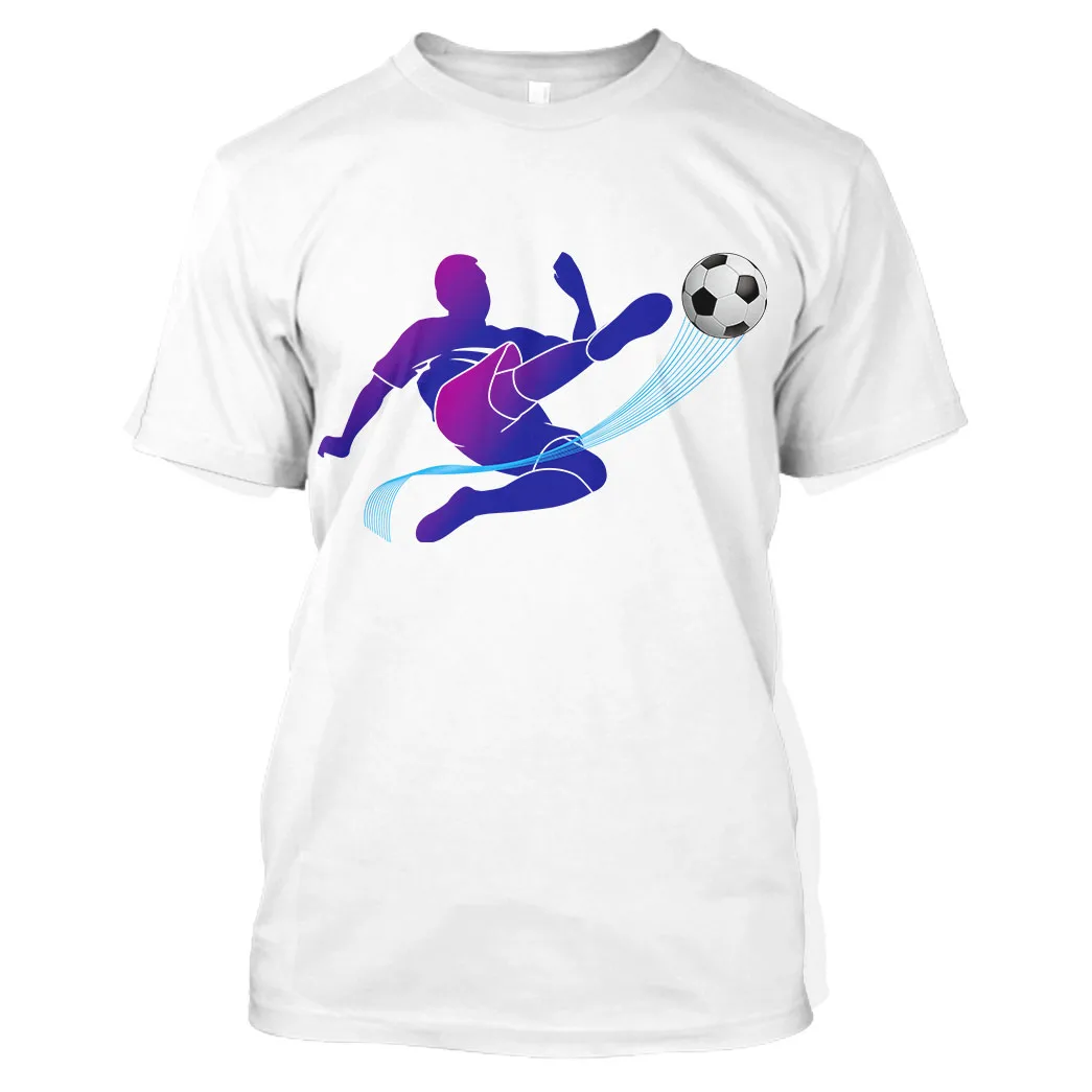 

Jumeast 3D Graphic Tees Oversized Football Jersey Team Printed Men T Shirt Sweats Quackity Sportwear Thin Anime Jogging Tops