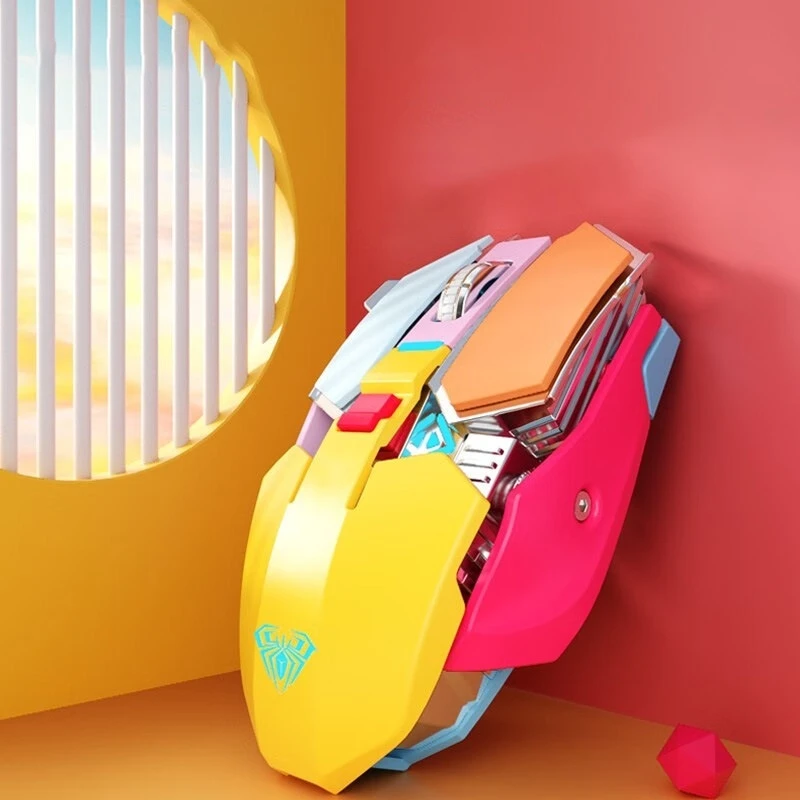 Беспроводные игровые мыши AULASc300 с несколькими кнопками TYPE-C Интерфейс 3200 точек на