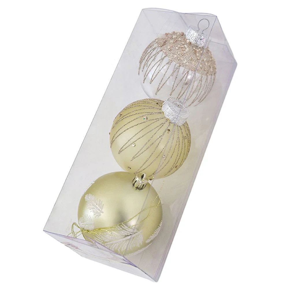 

1 Box Christmas Balls Christmas Tree Ornaments Ball Hanging Xmas Tree Pendants Home Party Decor 2024 New Year Gift Noel Navidad