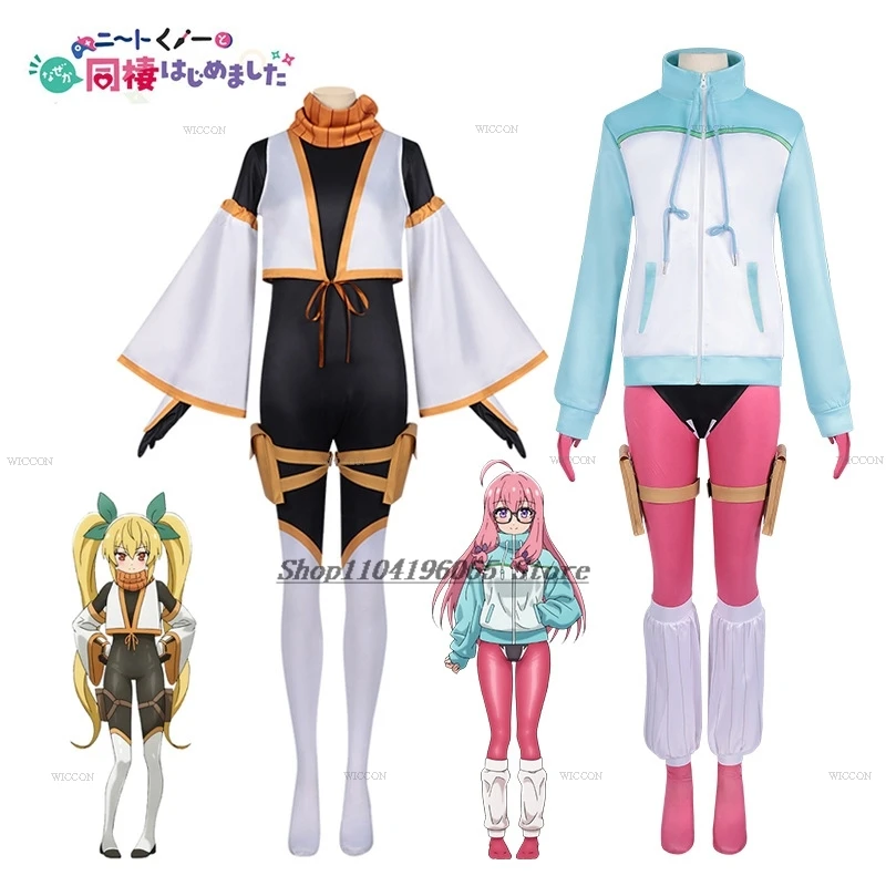 Kanae Natsumi Косплей Костюм Парик Аниме Я жизнь с Отаку NEET Kunoichi Shizuri Ideura Хэллоуин