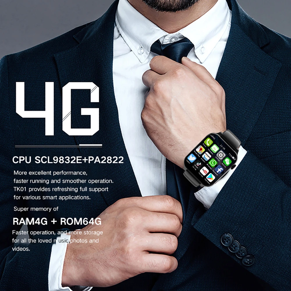 Смарт-часы мужские 4 ГБ/64 ГБ 2023 дюйма GPS Wi-Fi |