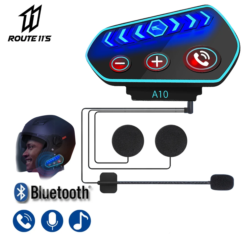 

Bluetooth-наушники для шлема, водостойкие, на 2 человек