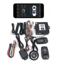 smart phone sensor control car use app approaches the car to unlockleaves the lock near unlock security